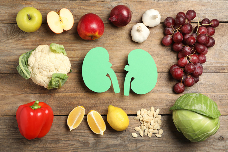 A variety of colorful vegetables for National Kidney Month