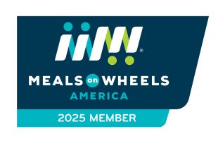 Meals on Wheels America 2025 Member badge.